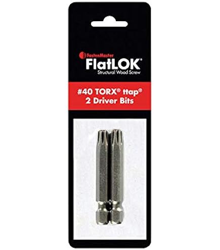 Fastenmaster 2803047 FlatLOK Torx Ttap No. 40 x 2 in. Driver Bit